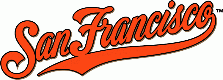 San Francisco Giants 2000-Pres Wordmark Logo iron on heat transfer